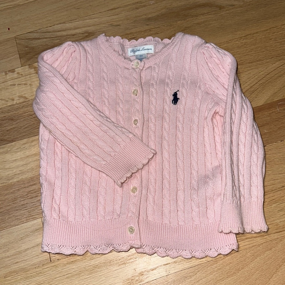 RALPH LAUREN sweater girl size 18M
